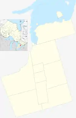 Downtown Markham, Ontario is located in Regional Municipality of York