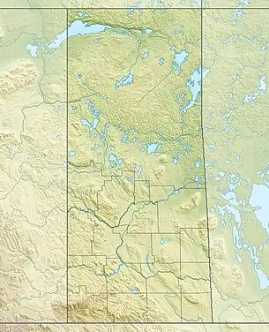 Waskesiu Upland is located in Saskatchewan