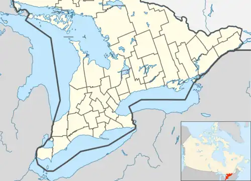 Leeds and the Thousand Islands is located in Southern Ontario