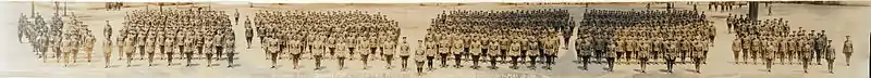 Canadian Expeditionary Force, 99th O.S. Battalion, Queens Park, London, Ontario, May 19, 1916. No. 498 (HS85-10-32550)
