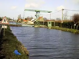 Drawbridge and canal