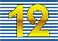 Logo used from 1985 to 1987 (with stripes).