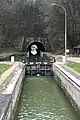 Lock 4 near the tunnel