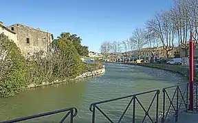 Canal du Midi in Trèbes