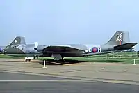 English Electric Canberra PR.7, similar to those operated by No. 17 Squadron, 1956 to 1969.