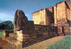 Candi Gumpung, a Buddhist temple at Muaro Jambi of Malayu Kingdom.