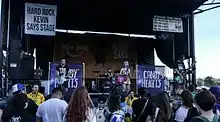 Candy Hearts performing at 2015 Warped Tour