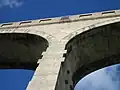 Cannington Viaduct close up of arch