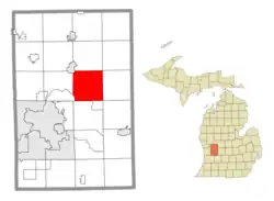 Location within Kent County