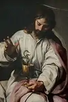 Saint John and the Poisoned Cup by Alonzo CanoSpain (1635–1637)