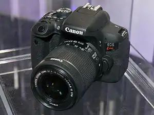 Canon EOS Kiss X8i, also known as 750D and Rebel T6i