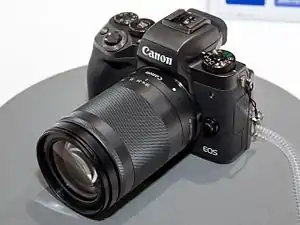 Canon EOS M5, the highest-end APS-C mirrorless camera of Canon as of January 2021