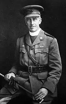 The Rev. Canon Frederick Scott, Senior Chaplain, First Canadian Division, Canadian Expeditionary Force.