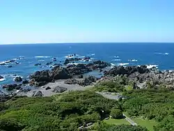 View of the Pacific Ocean from Cape Muroto