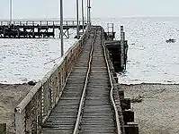 The Cape Jaffa jetty