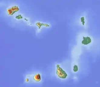 Ponta Nhô Martinho is located in Cape Verde