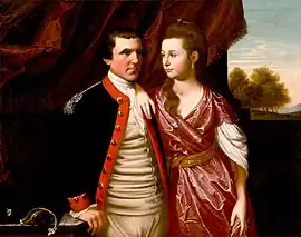 Captain John Purves and His Wife, Eliza Anne Pritchard, oil on canvas, 1775, Winterthur Museum