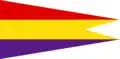 Gallardetón. Captain at Sea Pennant (in command of a naval division).