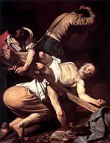 Caravaggio, Crucifixion of St. Peter