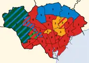 Cardiff 2022 result map