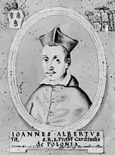 Cardinal John Albert Vasa, ca. 1632, Vatican Library