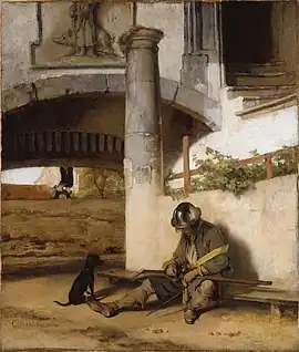 Carel Fabritius: The Sentry, 1654