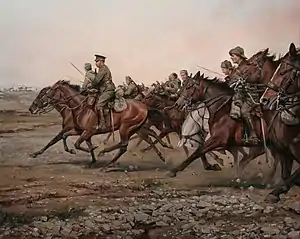 Spanish light cavalry (cazadores) during the Rif War 1921.