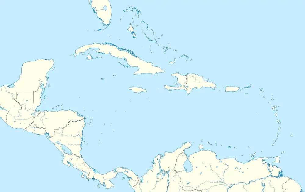 Guzmán Abajo is located in Caribbean
