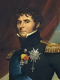 Portrait of Bernadotte in Swedish military uniform