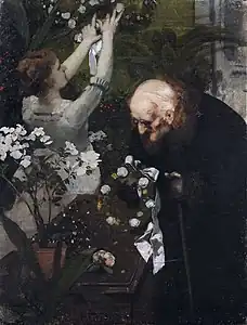 Old Gentleman in the Flower Shop (1878)