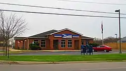 Carleton post office in Ash Township