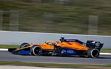 Sainz during pre-season testing.