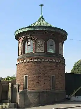 The Teast Yower fiormer guardhouse