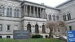 Carnegie Library of Pittsburgh, 1892 to 1895.