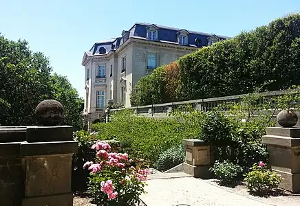 Carolands Chateau- from Rose Garden Terrace 2013