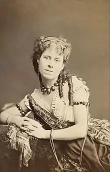 Caroline Hill as Mirza in W. S. Gilbert's The Palace of Truth