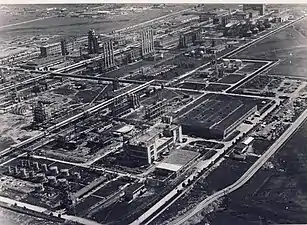 Aerial view of Synthetic Rubber and Petrochemicals Complex