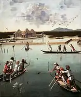 Hunting on the Lagoon, Getty Center, Los Angeles
