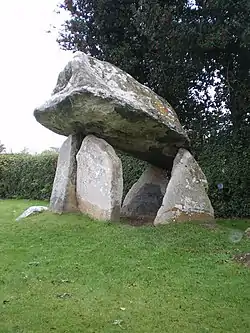 Carreg Coetan burial chamber