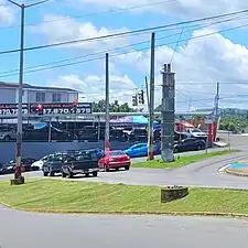 Eastern terminus of Puerto Rico Highway 159 between Quebrada Arenas and Quebrada Cruz