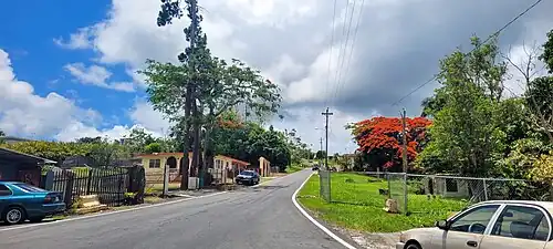 Puerto Rico Highway 749 in Quebrada Grande