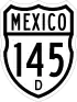 Federal Highway 145D shield