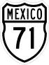 Federal Highway 71 shield