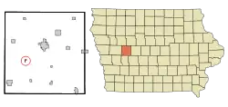 Location of Halbur, Iowa