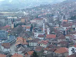 Panoramic view of Doboj