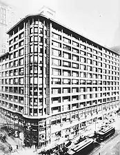 The Carson, Pirie, Scott and Company Building in Chicago by Louis Sullivan (1904–1906)