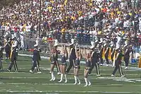 The Blugold Marching Band performs at Carson Park for UWEC's Homecoming '07