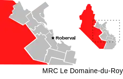 Location of Lac-Ashuapmushuan