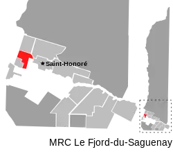 Location of Saint-Ambroise