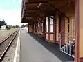 Platform looking north-east, 2006